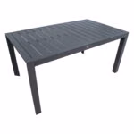 Laud TOMSON 160x90xH73 cm, tumehall - Pilt 2