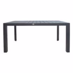 Laud TOMSON 160x90xH73 cm, tumehall - Pilt 3