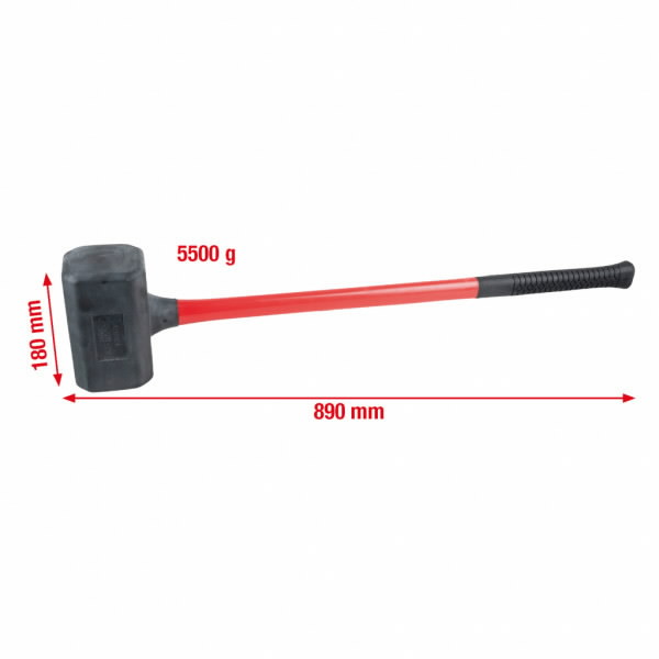 258561998 Põrkevaba vasar eriti suur XL 5500g