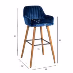 Baaritool ARIEL_tumesinine