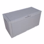 Säilituskast SAYA 122x54,5x63cm/380L, hall plastik - Pilt 2