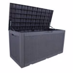 Säilituskast SAYA 122x54,5x63cm/380L, hall plastik - Pilt 3