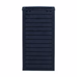 Prügikast GALA 41x41xH86cm/118L, must plastik - Pilt 4