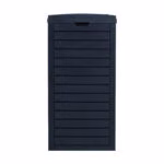 Prügikast GALA 78x41xH86cm/230L, must plastik - Pilt 3