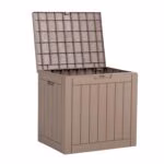 Säilituskast PORTOLA 56x43xH53cm/118L, beež plastik - Pilt 2
