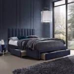 Voodi GRACE 160x200cm, sinine - Pilt 5