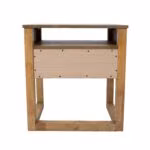Öökapp OZZO_40x56xH60cm, hele puit - Pilt 6