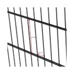 2D Aiapaneel 6/5/6 RAL9005  - 1,03x2,5m - Pilt 3