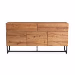Kummut BYRON 160x41xH80cm, tamm - Pilt 2