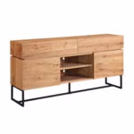 Kummut BYRON 160x41xH80cm, tamm - Pilt 4