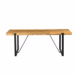 Söögilaud IRONBRIDGE 180x88xH76cm, mänd - Pilt 2