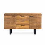 Kummut IRONBRIDGE 150x47,5xH84cm, mänd - Pilt 2