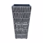 Lillepotiümbris WICKER 28x28xH50cm, hall - Pilt 2