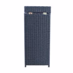 Prügikast WICKER 30x30xH71cm, must - Pilt 5