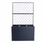 Lillekast WICKER taimetoega 83x29xH55/14 - Pilt 2