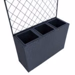 Lillekast WICKER taimetoega 83x29xH55/14 - Pilt 4