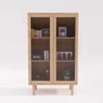 Vitriinkapp HANSEN 90x40xH150cm, melamii - Pilt 2
