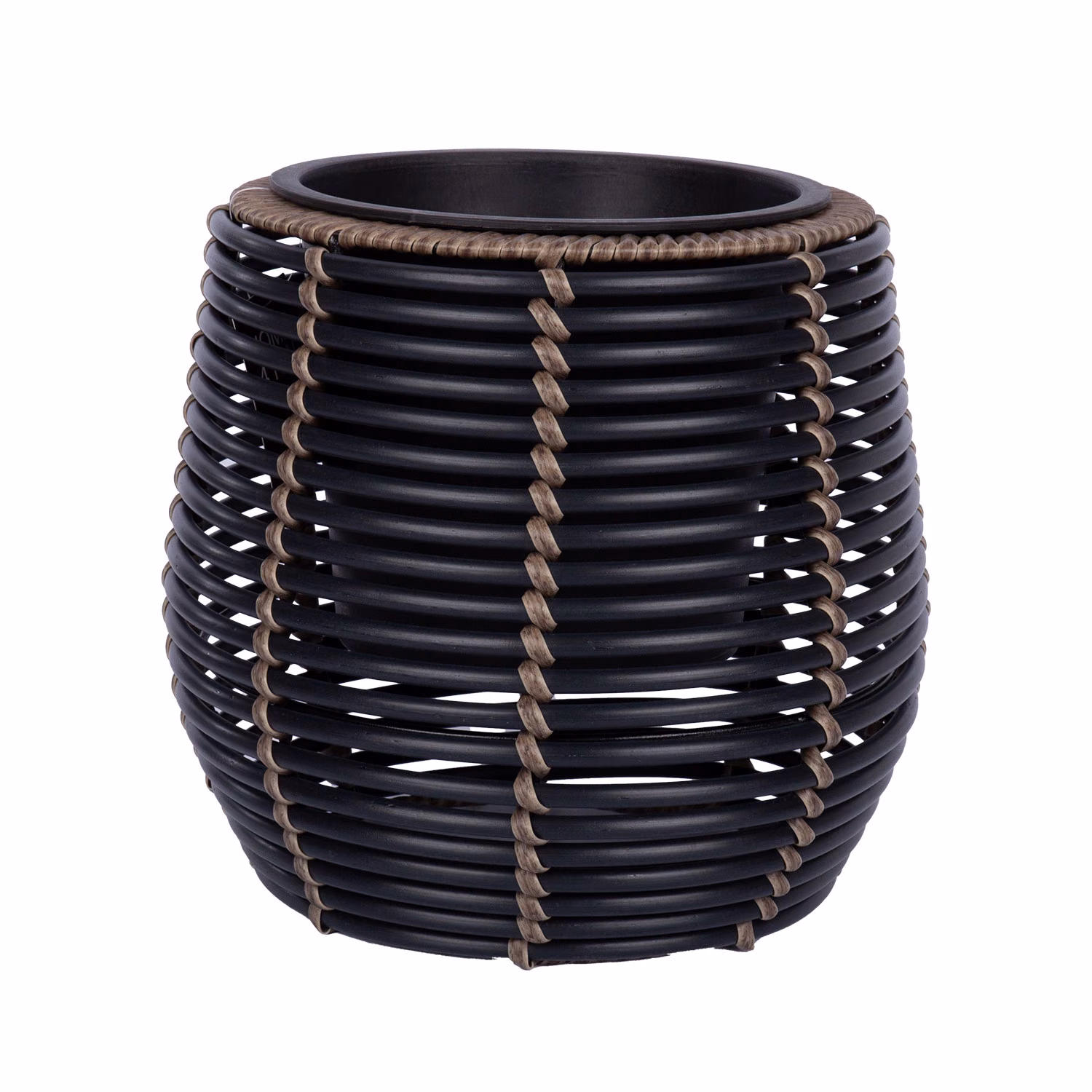 38073 Lillepott WICKER D28xH26cm