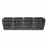 Lillekast WICKER 57x16xH16cm, hall - Pilt 2