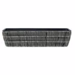 Lillekast WICKER 60x19xH15cm, hall - Pilt 2