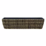 Lillekast WICKER 60x19xH15cm, helepruun - Pilt 2