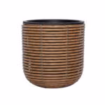 Lillepott WICKER D27xH28cm, pruun - Pilt 2