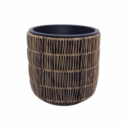 Lillepott WICKER D27xH28cm