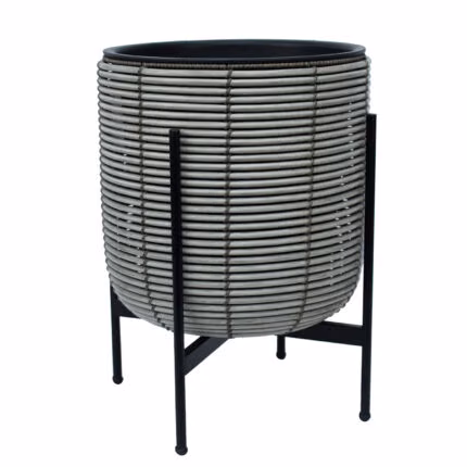 Lillepott WICKER alusega