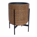Lillepott WICKER alusega