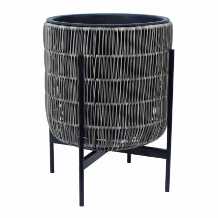 Lillepott WICKER alusega