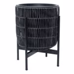 Lillepott WICKER alusega