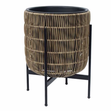 Lillepott WICKER alusega