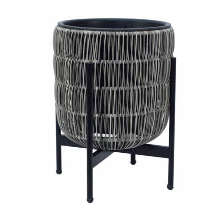Lillepott WICKER alusega