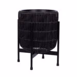 Lillepott WICKER alusega