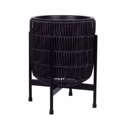 Lillepott WICKER alusega