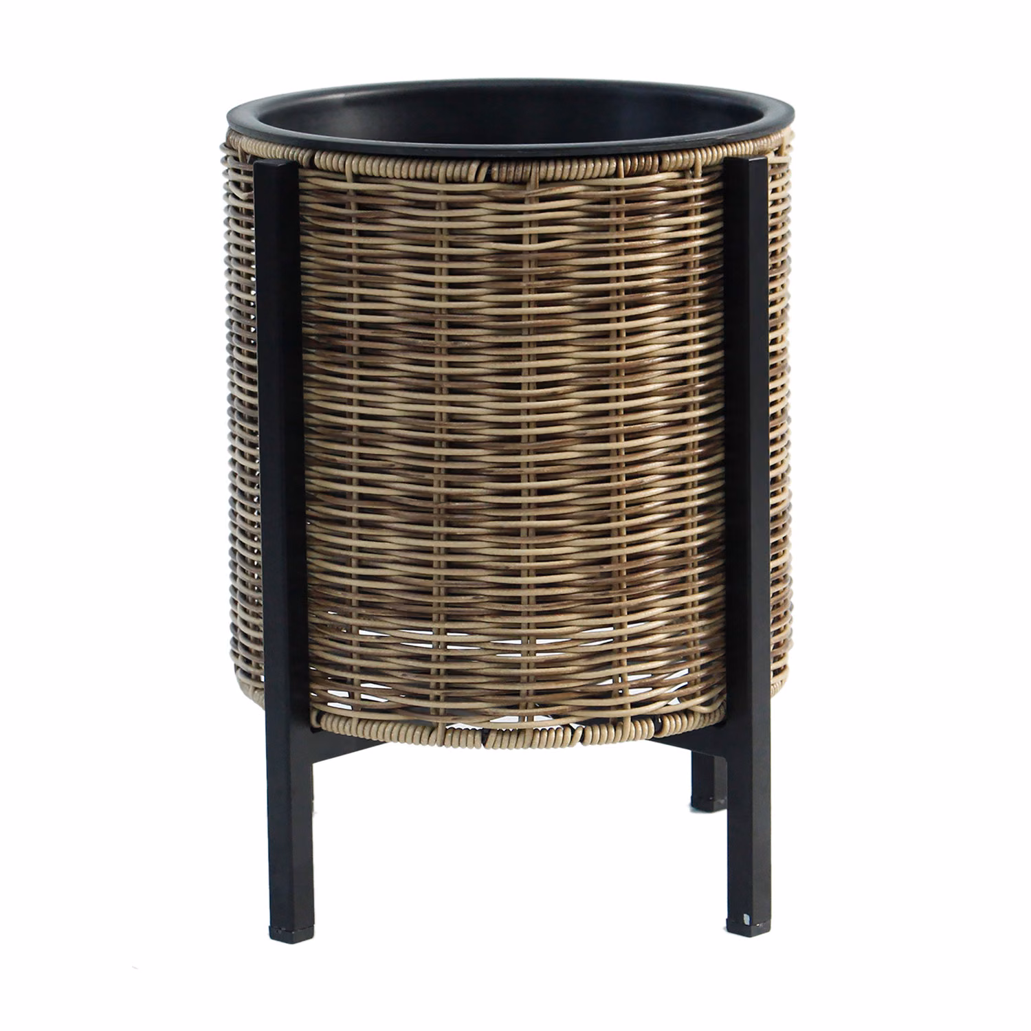 38205 Lillepott WICKER alusega D28xH36cm