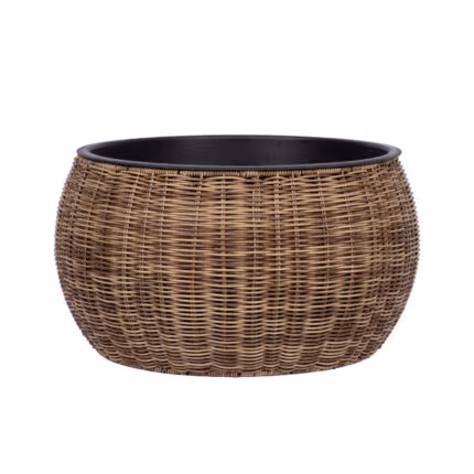 Lillepott WICKER D48xH26cm