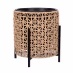 Lillepott WICKER alusega
