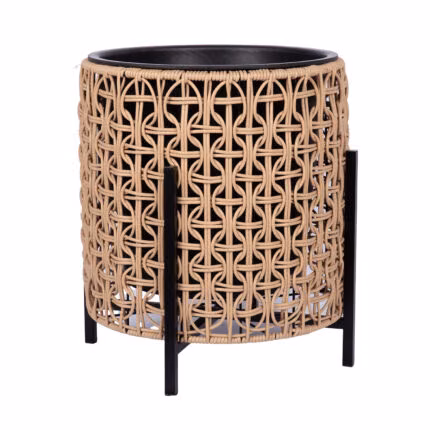 Lillepott WICKER alusega