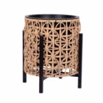 Lillepott WICKER alusega