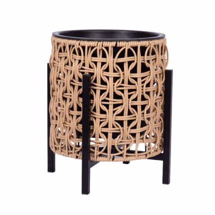 Lillepott WICKER alusega