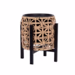 Lillepott WICKER alusega