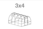 Kaarkasvuhoone NANO 3x4m - Pilt 4