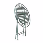 Laud MINT D70xH75cm, antiikroheline metall - Pilt 5
