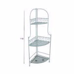Riiul MINT 34x34xH118cm, antiikroheline metall - Pilt 3