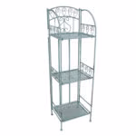 Riiul MINT 34x30xH112cm, antiikroheline metall - Pilt 2