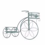 Lillepostament MINT 25x63xH46cm, antiikroheline metall - Pilt 2