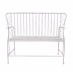 Pink JASMINE 103x50xH93cm, antiikvalge metall - Pilt 6