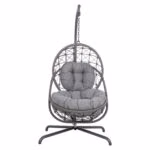 Ripptool AMARA 134x134xH196cm, hall - Pilt 2