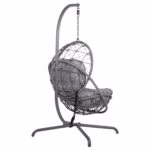 Ripptool AMARA 134x134xH196cm, hall - Pilt 4